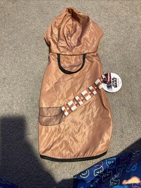 Star Wars Per Raincoat. Brown with Bandolier Print